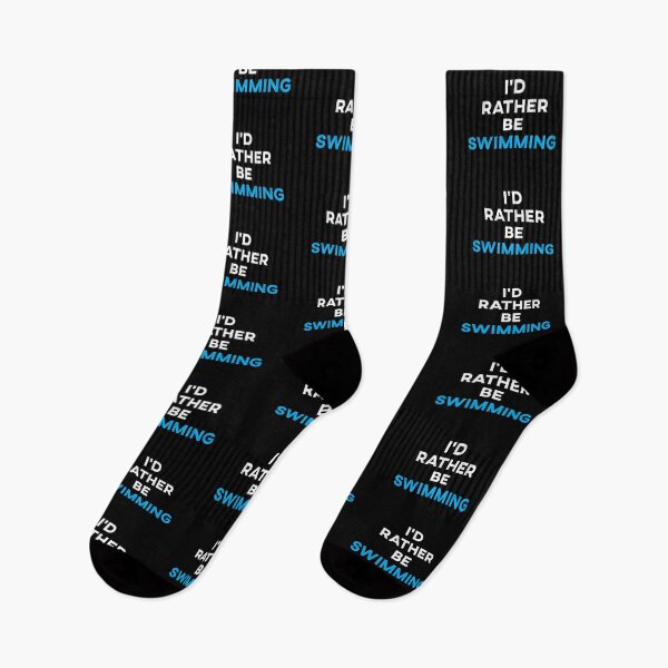 Item preview, I'd Rather Be Swimming designed and sold by teesaurus.