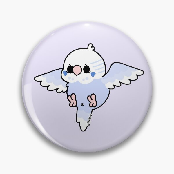Item preview, Flying Budgie - Lavender designed and sold by blirbos.