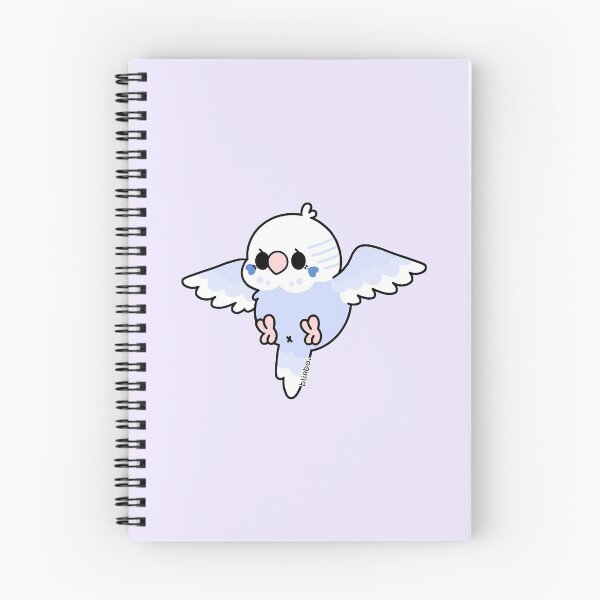 Item preview, Flying Budgie - Lavender designed and sold by blirbos.