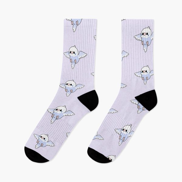 Item preview, Flying Budgie - Lavender designed and sold by blirbos.