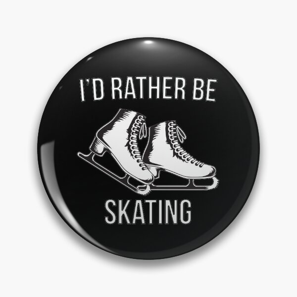 Item preview, I'd Rather Be Skating designed and sold by teesaurus.