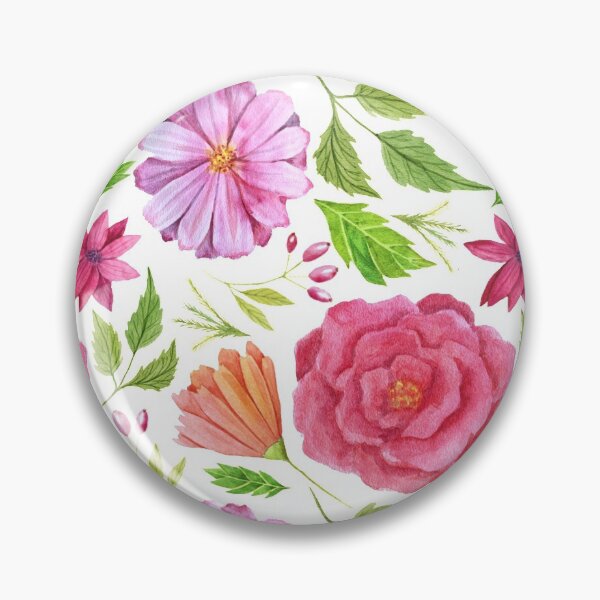 Item preview, Coral floral designed and sold by Amy Olsen.