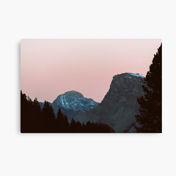 Twilight Mountain | Nature and Landscape Photography Canvas Print