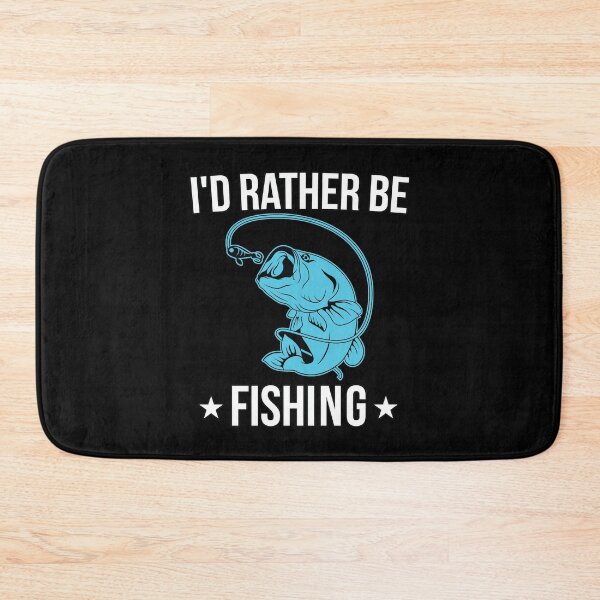 Item preview, I'd Rather Be Fishing designed and sold by teesaurus.