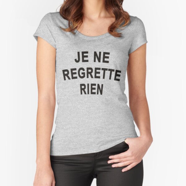 Item preview, Je Ne Regrette Rien I Regret Nothing designed and sold by Greenbaby.