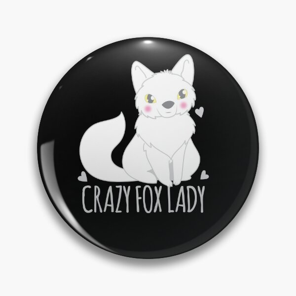 Item preview, Crazy (arctic white) Fox lady super cute! designed and sold by jazzydevil.