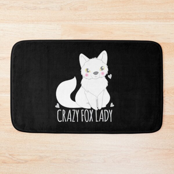 Item preview, Crazy (arctic white) Fox lady super cute! designed and sold by jazzydevil.