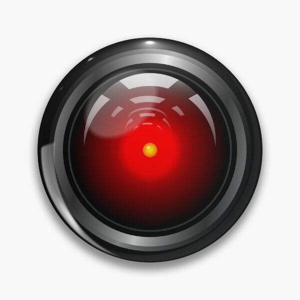 Hal 9000 (updated) Pin