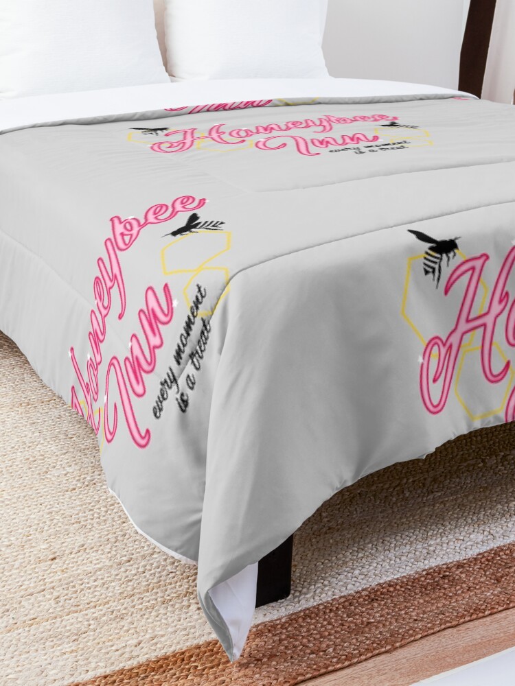 Alternate view of Here at the Honeybee Inn Comforter