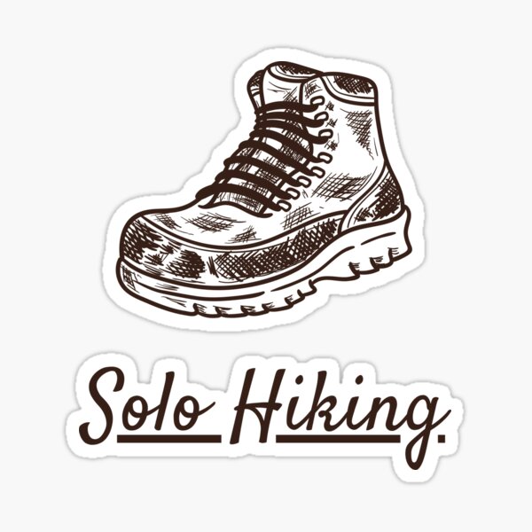 Solo Hiking (Boot) Sticker