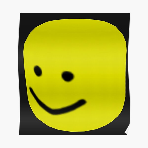 Big Oof Posters Redbubble - roblox big head script