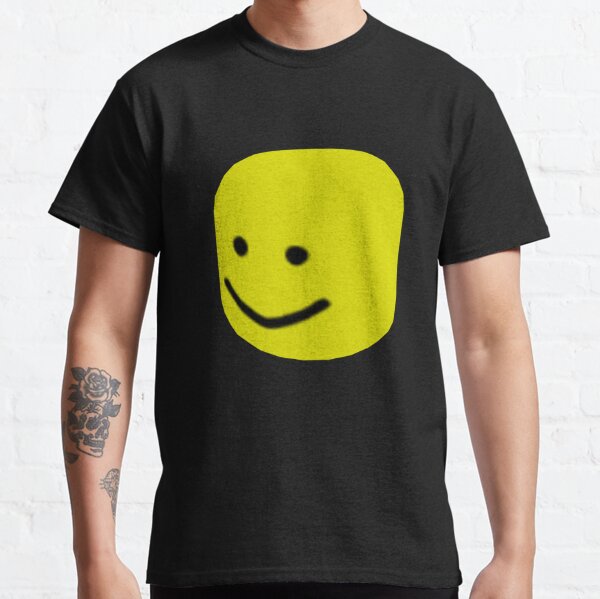 Oof Smile T Shirt By Mickleo Redbubble - classic smile roblox