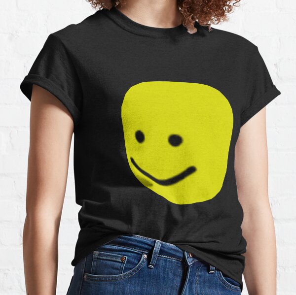 Roblox Head Women S T Shirts Tops Redbubble - womens funny roblox character head video game graphic t