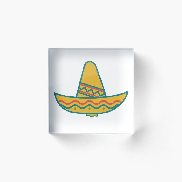 Sombrero Acrylic Block