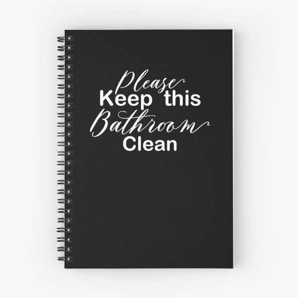 Item preview, Please keep this bathroom clean designed and sold by jazzydevil.