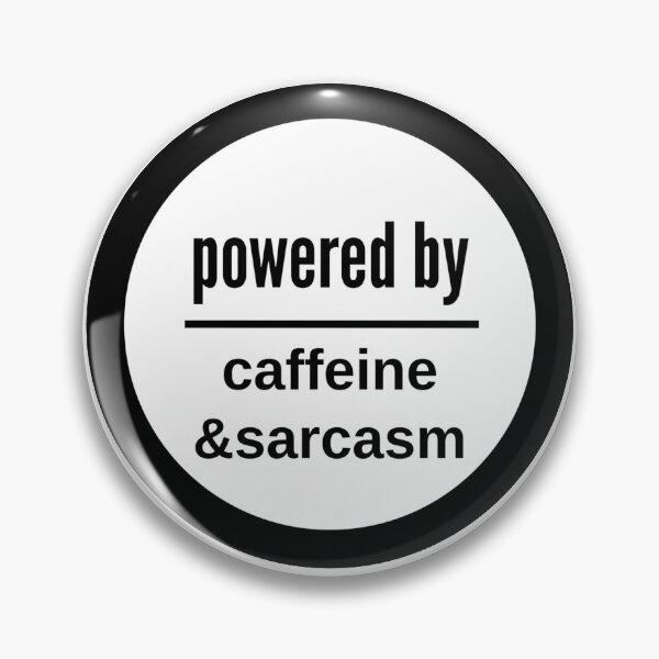 Item preview, Caffeine and sarcasm designed and sold by Acika1.