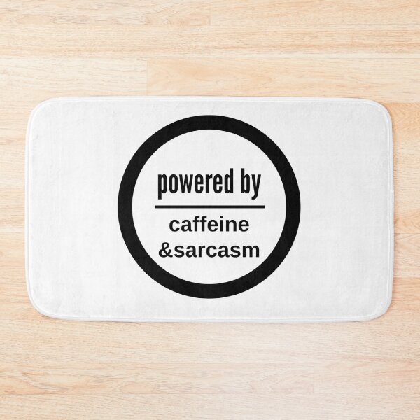 Item preview, Caffeine and sarcasm  designed and sold by Acika1.