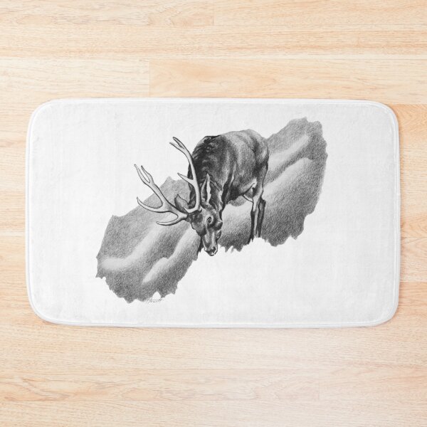 Item preview, Stag Grazing On The Hill designed and sold by Patricia Howitt.