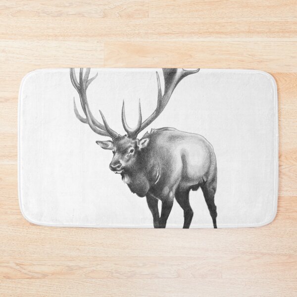 Item preview, Bull Elk On The Move designed and sold by Patricia Howitt.