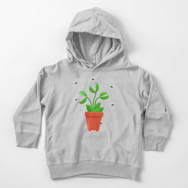 blue venus fly trap Toddler Pullover Hoodie