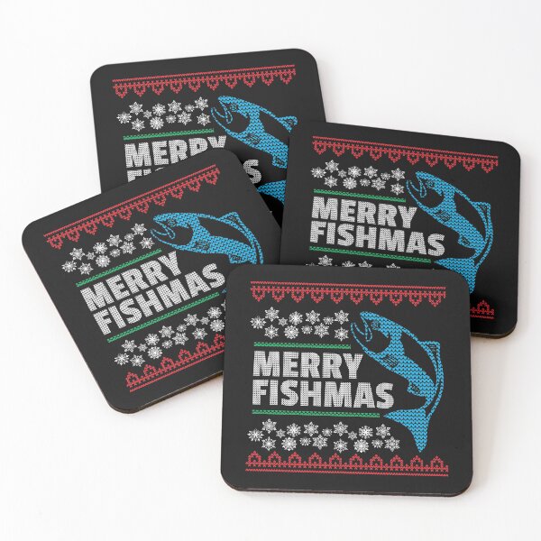 Item preview, Ugly Christmas Fisherman Design - Merry Fishmas designed and sold by EstelleStar.