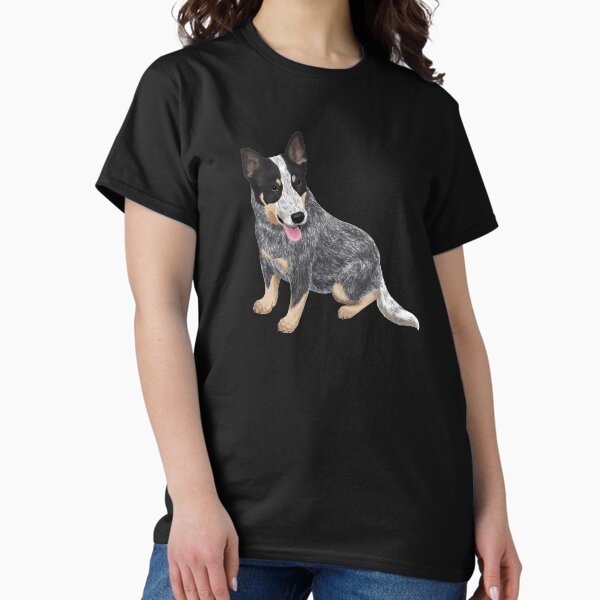 Vista previa del artículo con la obra «Perro australiano del ganado», diseñado y vendido por alwe-designs.