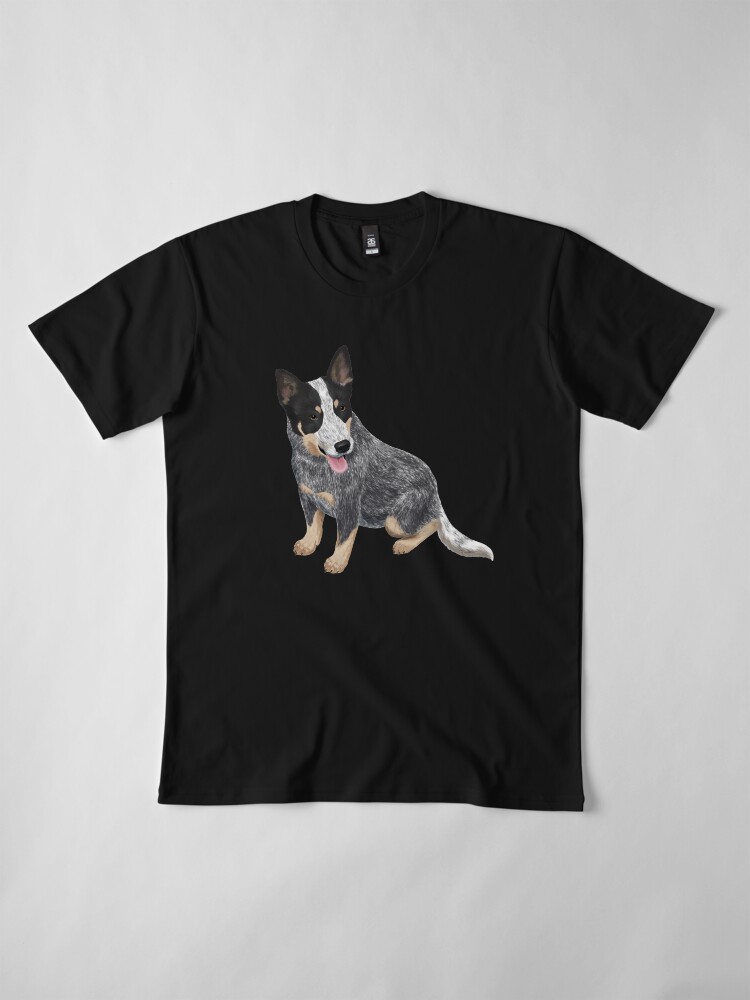 Australian Cattle Dog T Shirt
 "Dog Australian Cattle Dog" T shirt by alwe designs