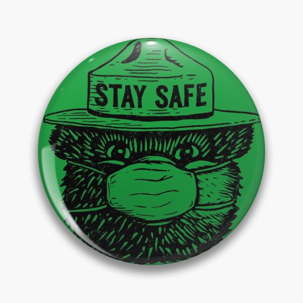 Only You Can Stop The Spread (Smokey inspired) Pin