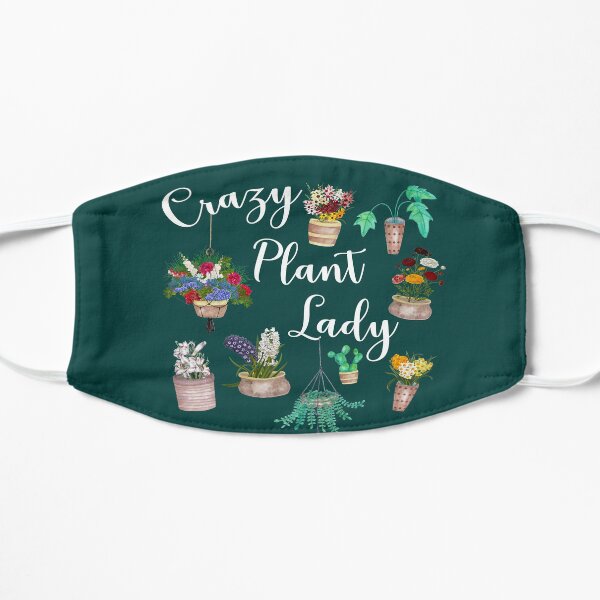 Crazy Plant Lady Mask