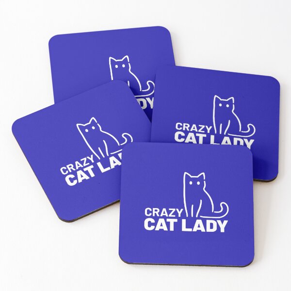 Item preview, Crazy Cat Lady designed and sold by Wet Noses Designs.