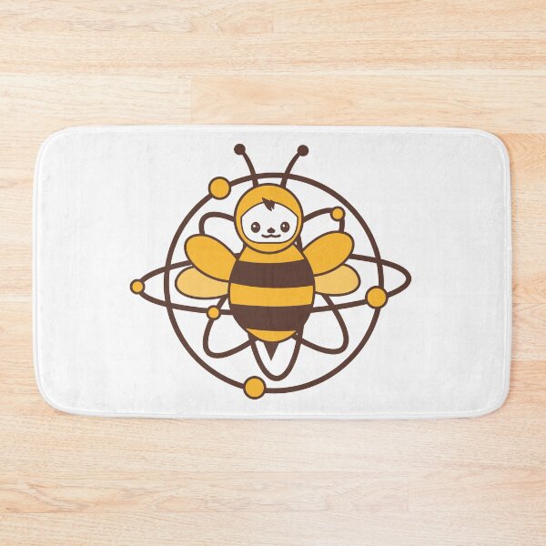 Item preview, happy smile atomic bee funny character designed and sold by asep sarifudin.