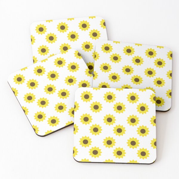 Item preview, Cute Modern Simple Sunflowers Yellow Blossoms designed and sold by kristinedesigns.
