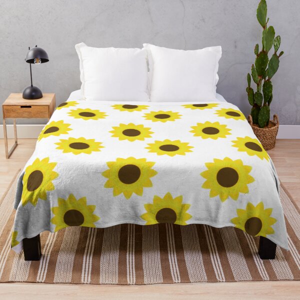 Item preview, Cute Modern Simple Sunflowers Yellow Blossoms designed and sold by kristinedesigns.