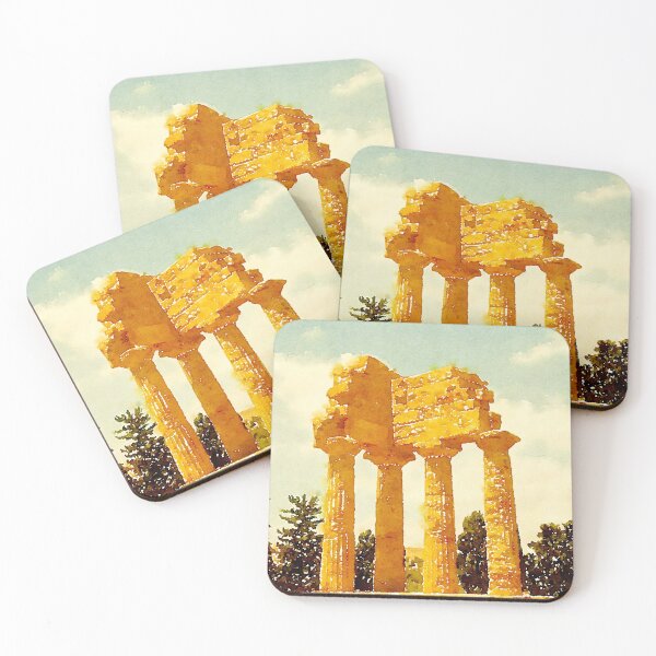 Item preview, Temple of Castor and Pollux, Valle dei Templi, Agrigento, Sicily, Italy designed and sold by Douglas E. Welch Design and Photography.