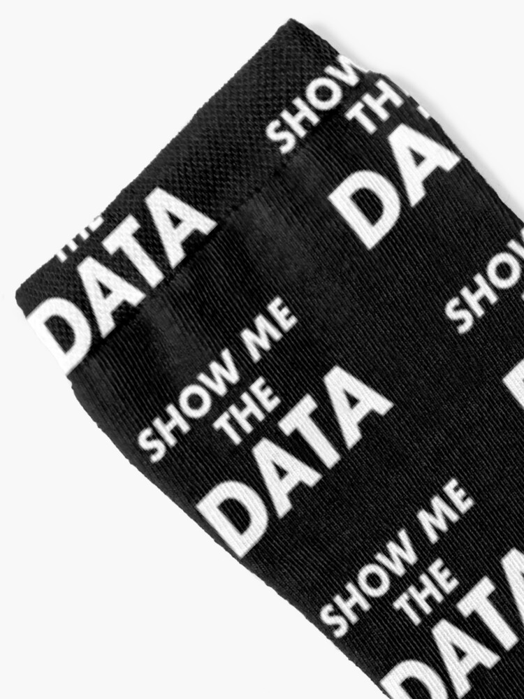 Disover Show Me The Data Socks