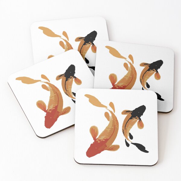 Item preview, koi fish illustration in in art splash japan style designed and sold by asep sarifudin.