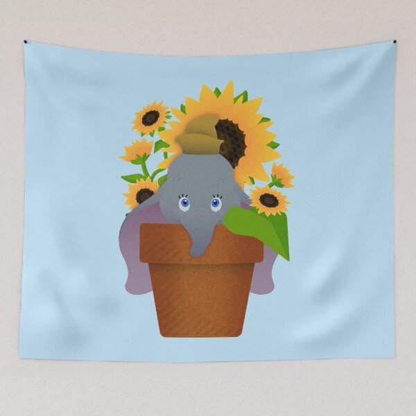 Item preview, Sunflower Elephant designed and sold by jpenfield designs.