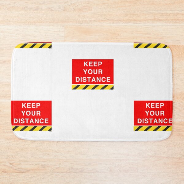Item preview, Keep your Distance virus designed and sold by bluegumtv.