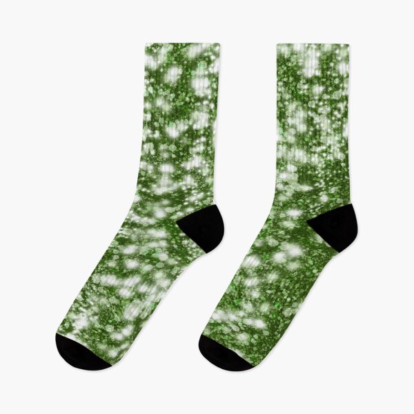 Item preview, Green glitter rain designed and sold by MelanieNad.