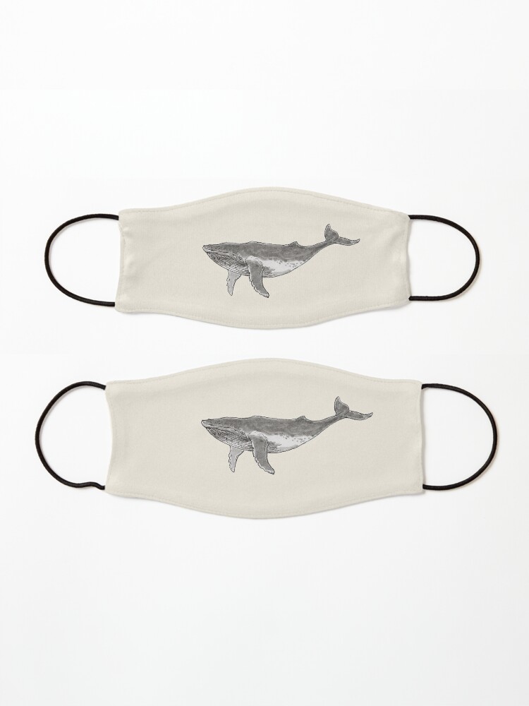 Alternate view of Humpback Whale Mask