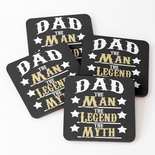 Item preview, Dad The Man, The Legend, The Myth designed and sold by rodmendonca.