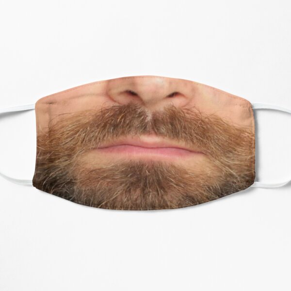 Beard Face Mask Flat Mask