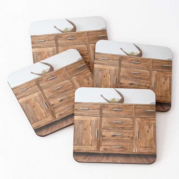 Item preview, Old solid wood furniture designed and sold by MarketVisionAV.