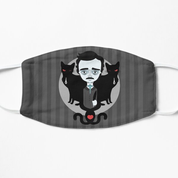 Edgar Allan Poe Flat Mask
