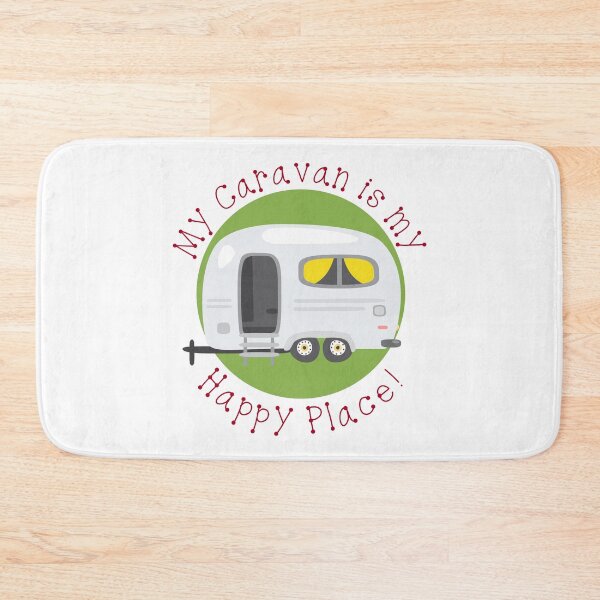 Item preview, My Caravan is my Happy Place designed and sold by OkidokiBarlick.