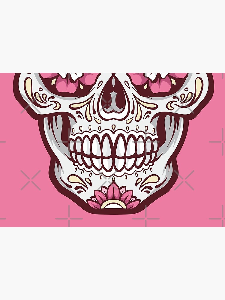 Sugar Skull Face Mask by ninthstreet