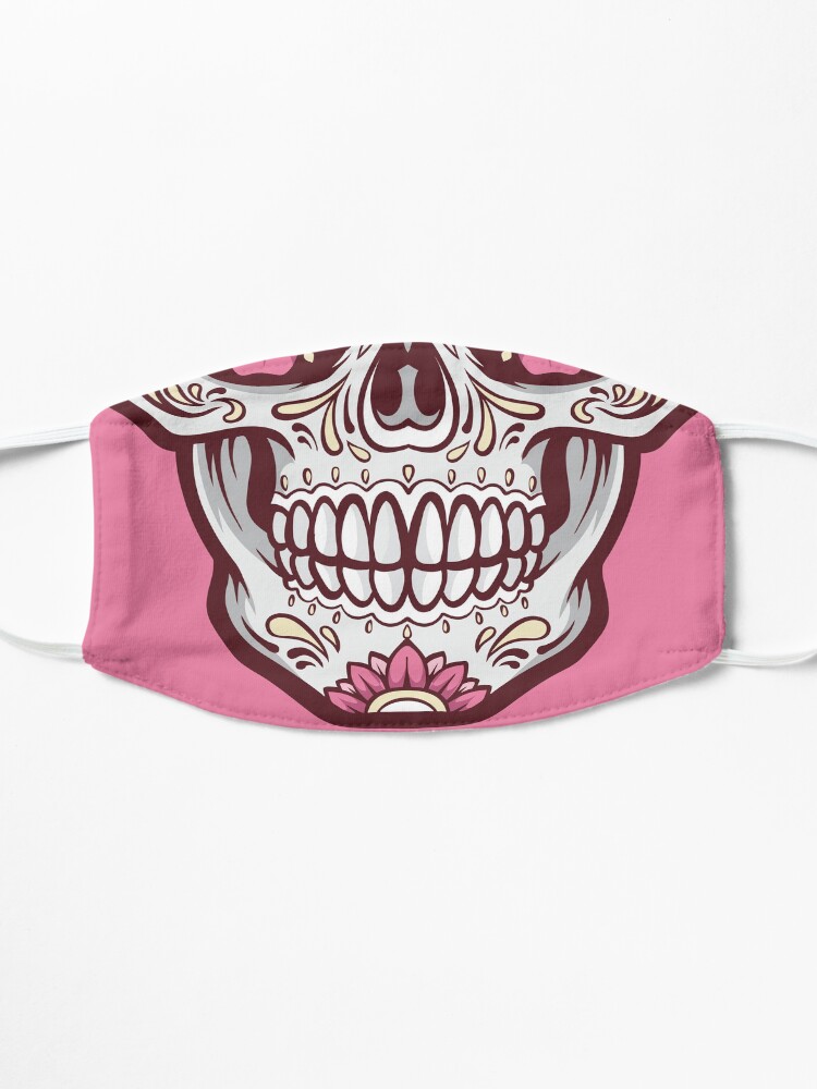 Alternate view of Sugar Skull Face Mask Mask