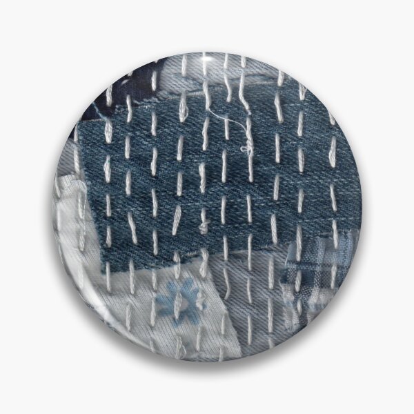 Item preview, Jean Boro sashiko handmade textile pattern designed and sold by Valentina-F.