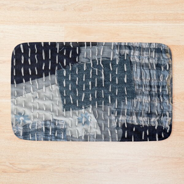 Item preview, Jean Boro sashiko handmade textile pattern designed and sold by Valentina-F.