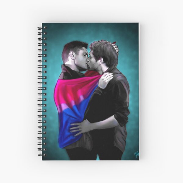 Bisexual Pride Destiel Spiral Notebook